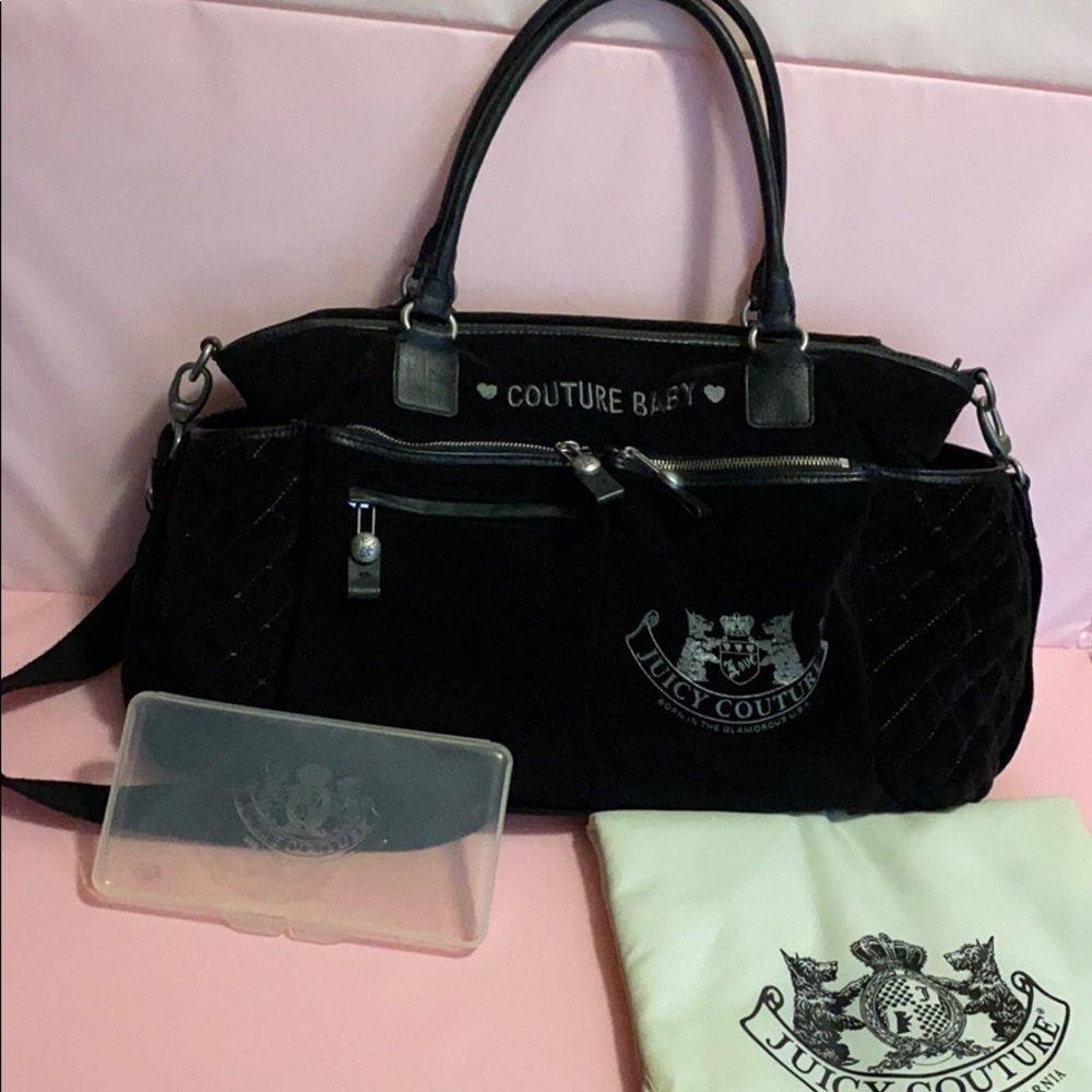 Juicy couture diaper bag